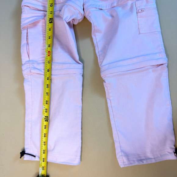Tiger Friday Convertible Cargo Pants Kids Child Medium Pink Excellent Zip-Off - Picture 3 of 9